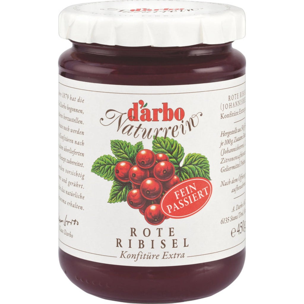 Darbo Naturrein Rote Ribisel Konfit Re Extra G Piccantino