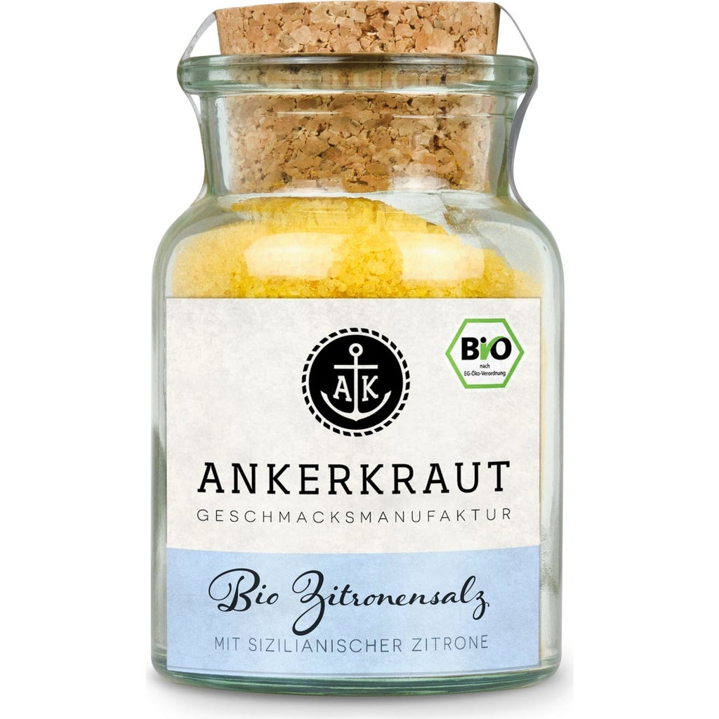 Ankerkraut Organic Lemon Salt G Piccantino Online Shop International