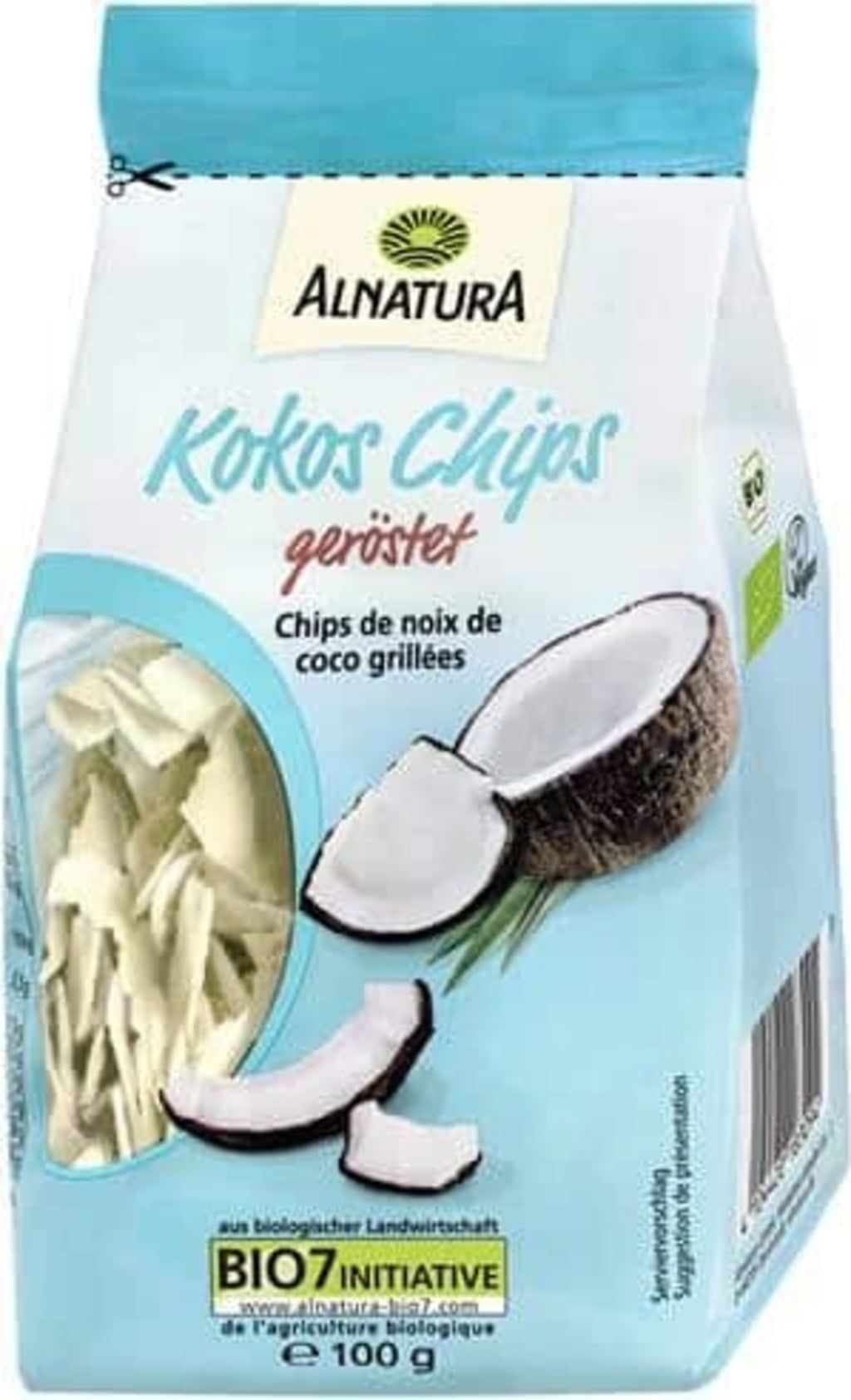 Alnatura Chips de Noix de Coco Grillées Bio 100 g Boutique en ligne