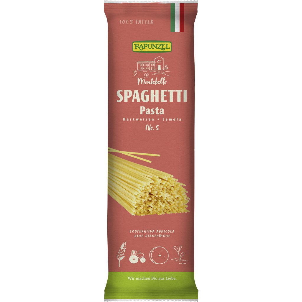 Rapunzel Pasta De Trigo Duro Bio Spaghetti N G Piccantino