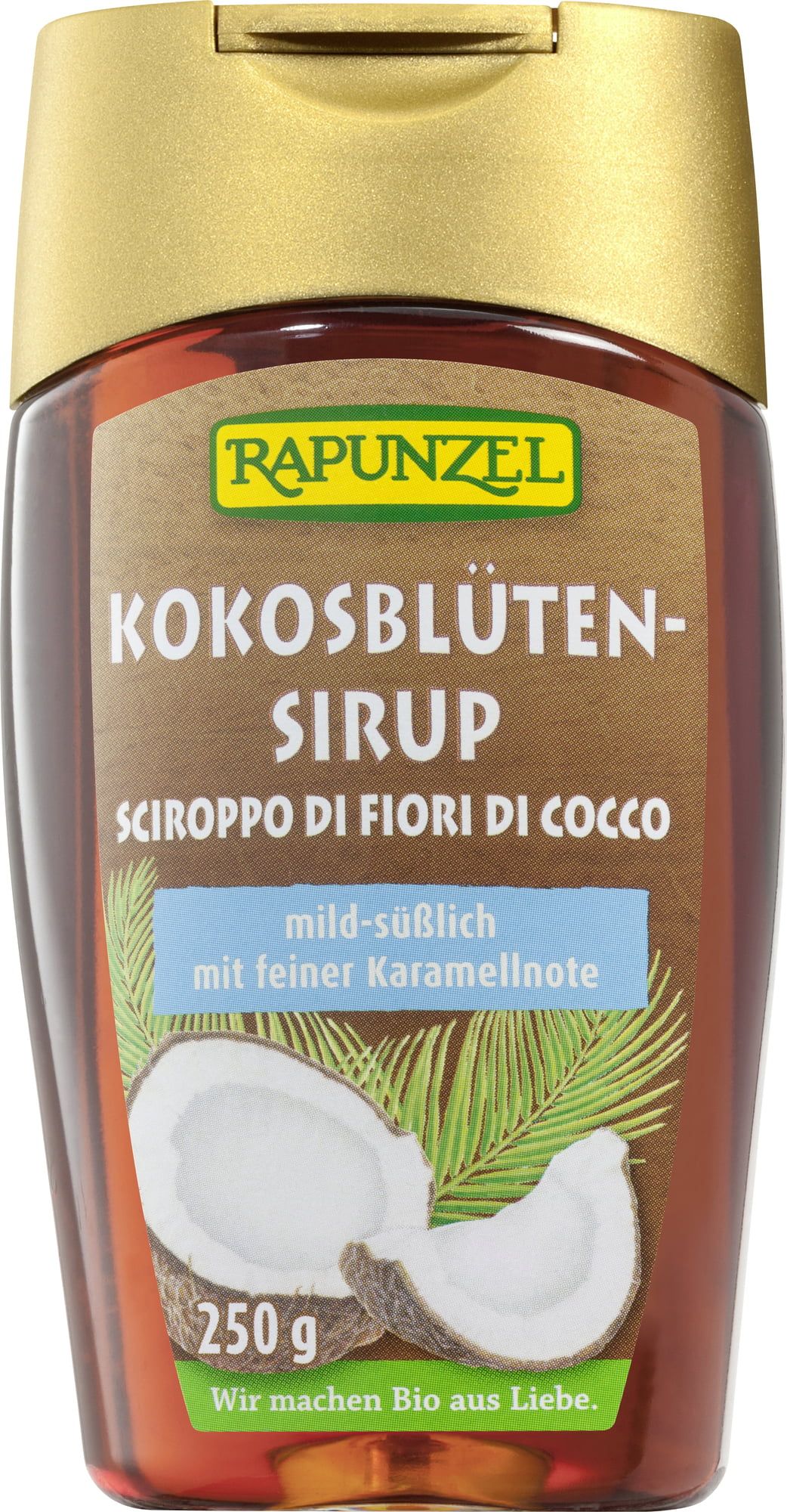 Rapunzel Biologische Kokosbloesemsiroop 250 G Piccantino Onlineshop