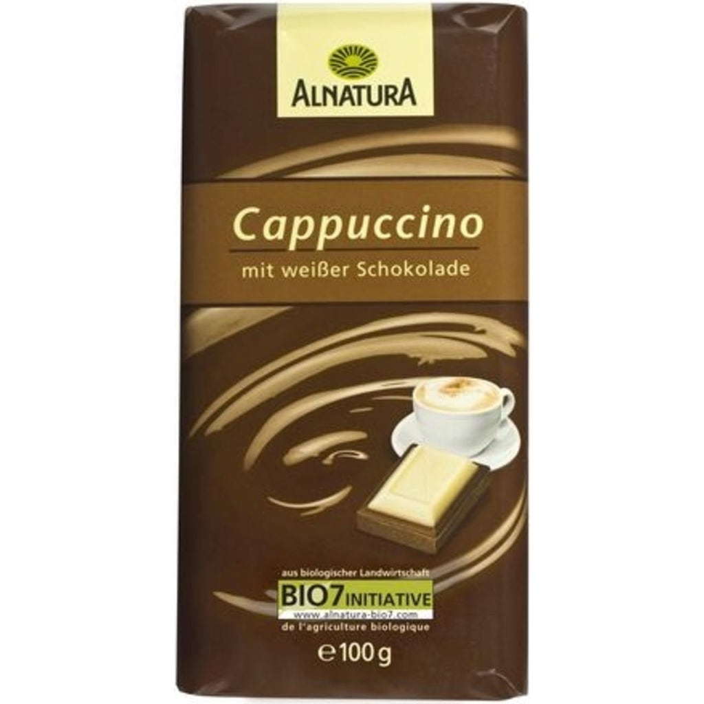 Alnatura Chocolat Au Cappuccino Bio 100 G Boutique En Ligne