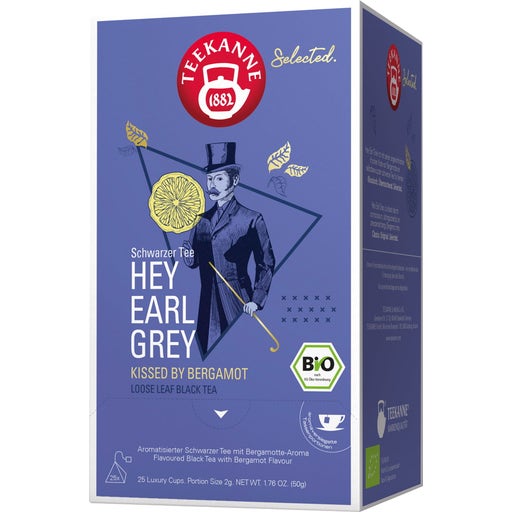 TEEKANNE Bio Luxury Cup Hey Earl Grey 50 G Boutique En Ligne