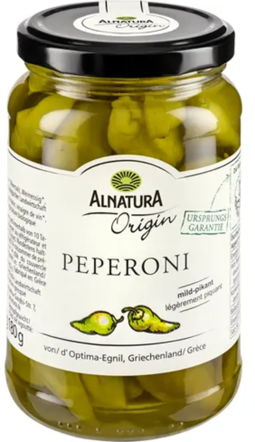 Alnatura Bio Origin Peperoni 180 g Piccantino Onlineshop Österreich