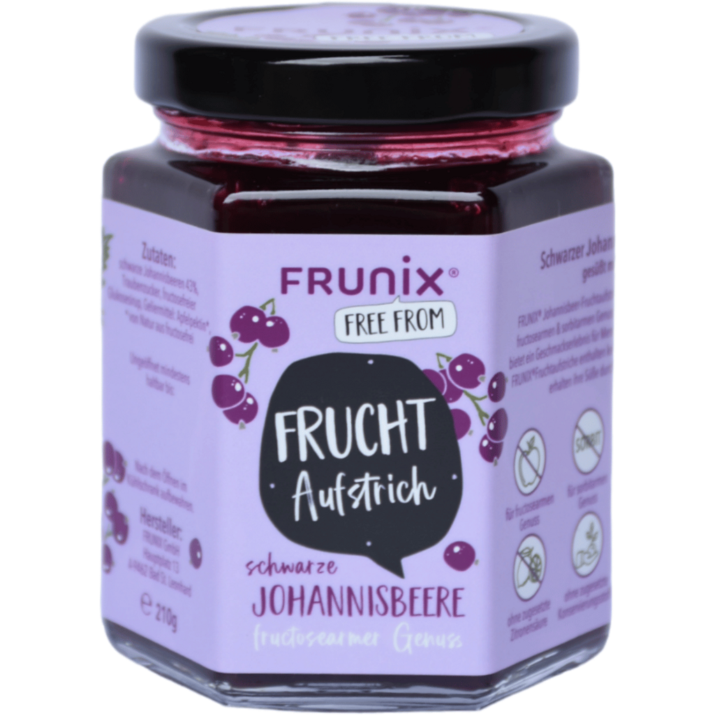 Frunix Confiture De Cassis 210 G Boutique En Ligne Piccantino France