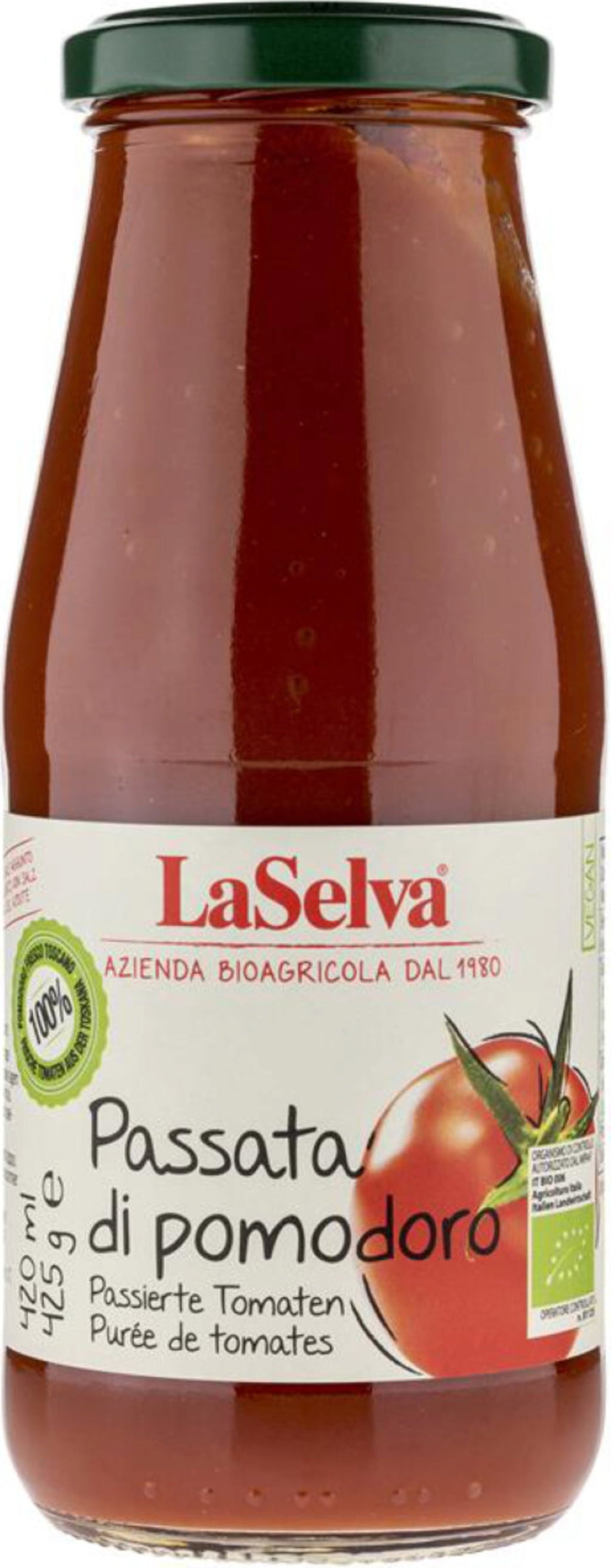 Laselva Bio Tomaten Passiert Piccantino Onlineshop Schweiz