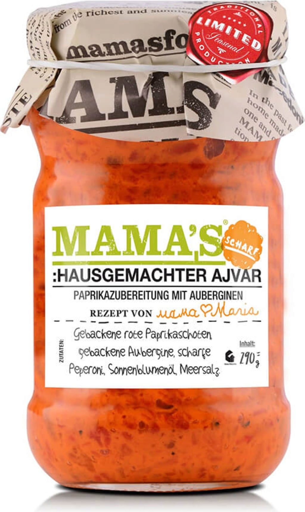 Mama S Ajvar Hot Piccantino Online Shop International