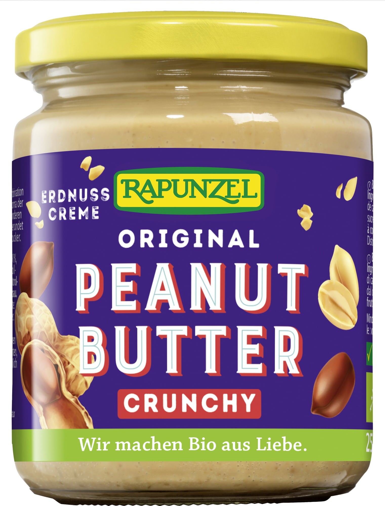 Rapunzel Bio Peanutbutter Crunchy Piccantino Onlineshop Schweiz