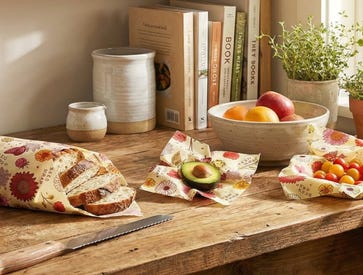 Čerstvost, díky ubrouskům ze včelího vosku