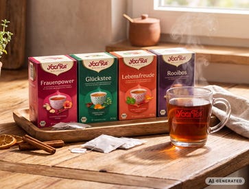 Jouw Yogi Tea-glas cadeau