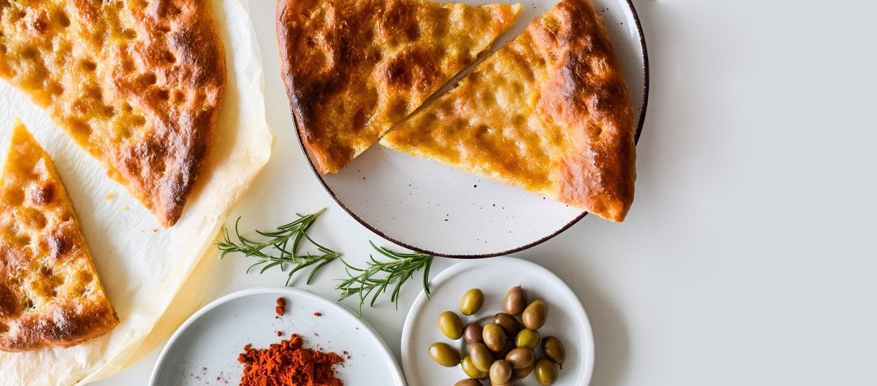 Focaccia with Sweet Paprika