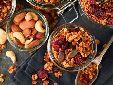 Dried Fruits & Nuts as Snacks