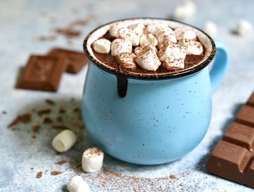 Chocolate caliente para días helados