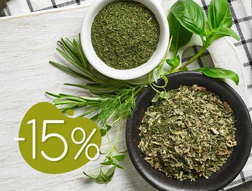 15% Off Single Variety Herbs