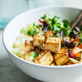 Tofu e tempeh per piatti vegani e asiatici