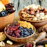 Kvalitní sušené ovoce a ořechy