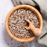 Diverse bulgur, quinoa en andere rijstalternatieven