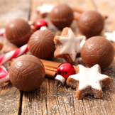 Délicieux chocolats pour Noël et l'Avent