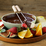 Früchte im Schokoladenmantel
