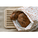 Pebbly Cotton Bread Bag XL Brown - 1 Pc.