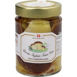 Brezzo Whole Black Porcini Mushrooms in Oil - 280 g