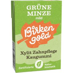 Natural Dental Care Chewing Gum - Green Mint - 28 g