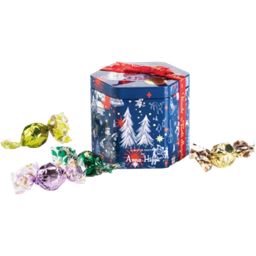 Venchi Hexagonal Metal Box with Pearl Pralines - 148 g