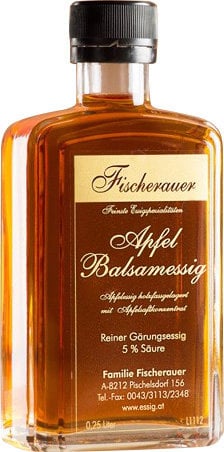Fischerauer Vinagre Balsámico de Manzana