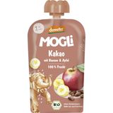 Mogli Organic Banana Cocoa Fruit Puree Pouch