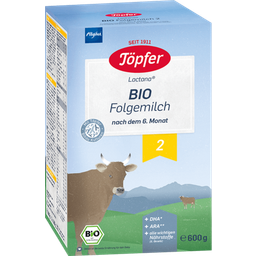 Töpfer Bio Folgemilch 2 - 600 g