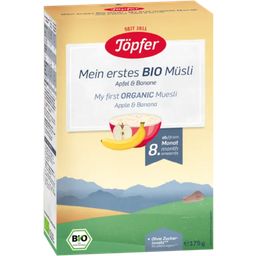 Töpfer Mein Erstes Bio Müsli - Appel en Banaan - 175 g