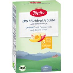 Bio Milchbrei Früchte Apfel-Banane-Orange - 200 g