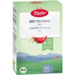 Töpfer Bio mléčná kaše s rýží - 200 g