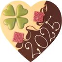 Zotter Chocolate Organic MiXing - Deluxe New Year’s Heart