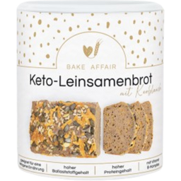 Bake Affair Keto Flaxseed Bread with Garlic - 301 g