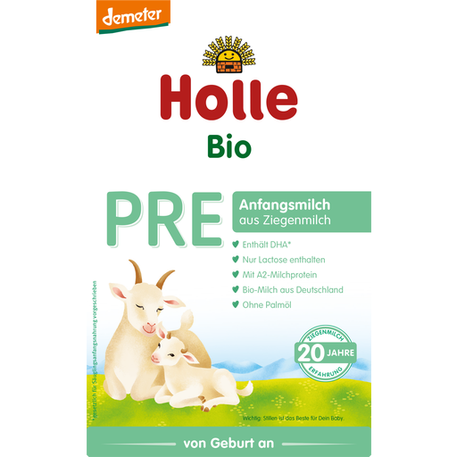 Holle Bio PRE Anfangsmilch aus Ziegenmilch - 400 g