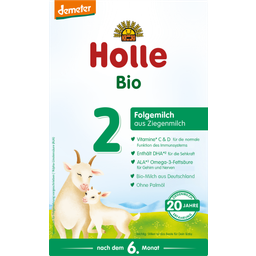 Holle Bio-Folgemilch 2 aus Ziegenmilch - 400 g