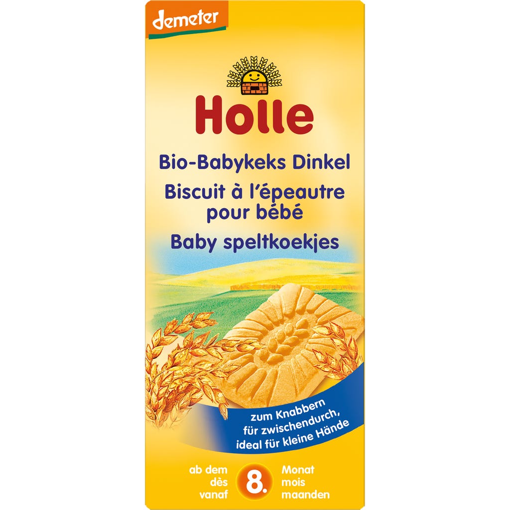 Holle Demeter Baby Spelt Biscuits, 150 g Piccantino Online Shop