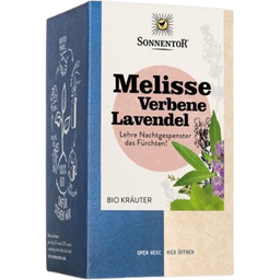 Sonnentor Infusión Bio - Melisa, Verbena y Lavanda - 18 bolsitas