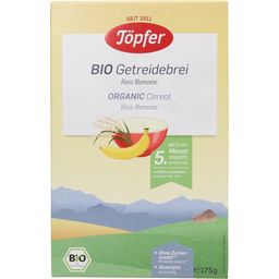 Töpfer Pappa di Cereali Bio - Riso e Banana