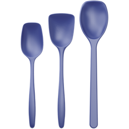 NEW Ensemble de Cuillères de Cuisine Classiques - Lot de 3 - Electric Blue