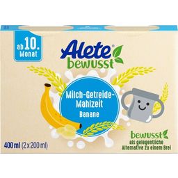 Alete Lait & Céréales - Banane - 400 ml