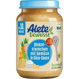 Petit Pot - Étoiles d'Épeautre avec Légumes en Sauce au Fromage - 220 g