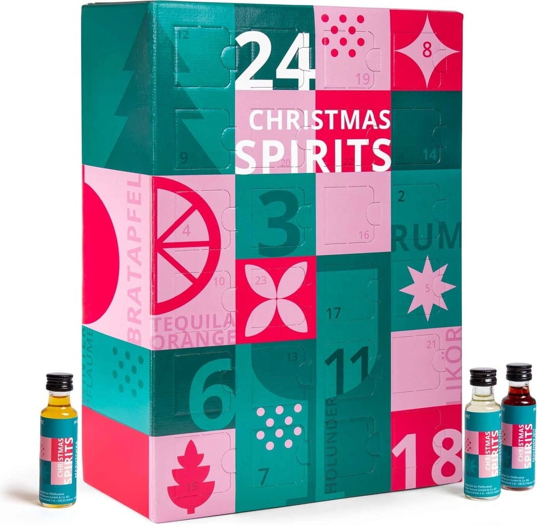 Mohnblume Advent Calendar with Liqueur and Spirits