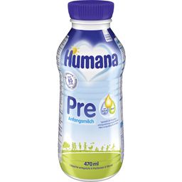 Humana PRE počáteční mléko, připravené k pití - 470 ml