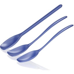 NEW Ensemble de Cuillères de Cuisine Classiques - Lot de 3 - Electric Blue