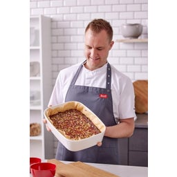 Rosti Pirofila Modula - Bianco - 35 x 25 x 8 cm