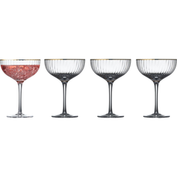 Cocktailglas Palermo Gold 31,5 cl 4 Stück - 1 Set