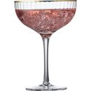 Cocktailglas Palermo Gold 31,5 cl 4 Stück - 1 Set