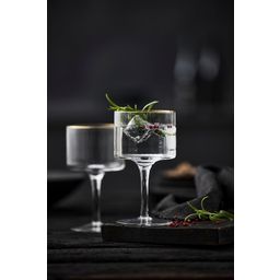 Gin & tonic Glas Palermo Gold 45 cl 4 Stück - 1 Set